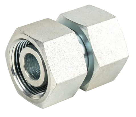 Wat zijn de gemeenschappelijke materialen van rechte buisadapters met draaitoonnoot?